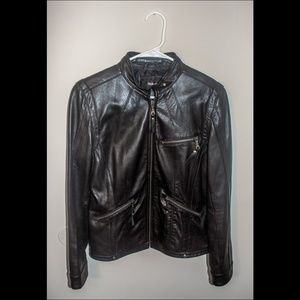 Style & Co Leather Jacket